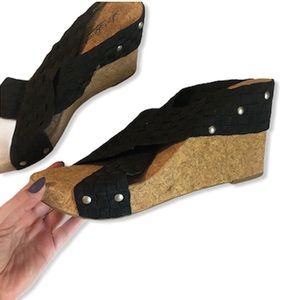 Lucky Brand Cork Wedges size 11 NWOB